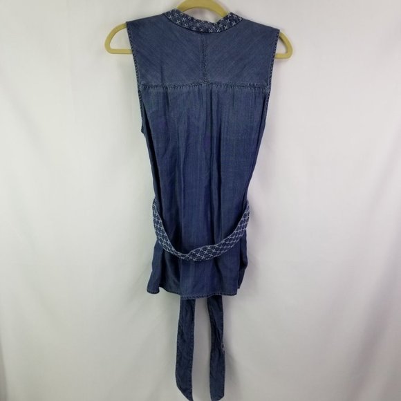 Anthropologie Holding Horses Top Embroidered Small - Picture 4 of 8